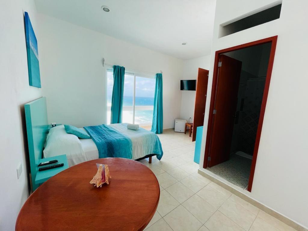 Habitacion Amanecer Turquesa #5 Isla Mujeres Luaran gambar